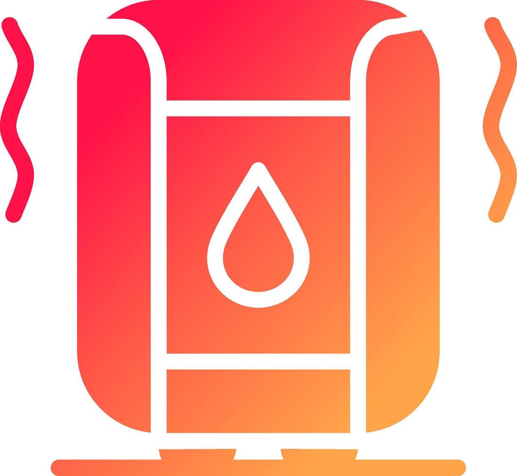 Humidifier Creative Icon Design vector