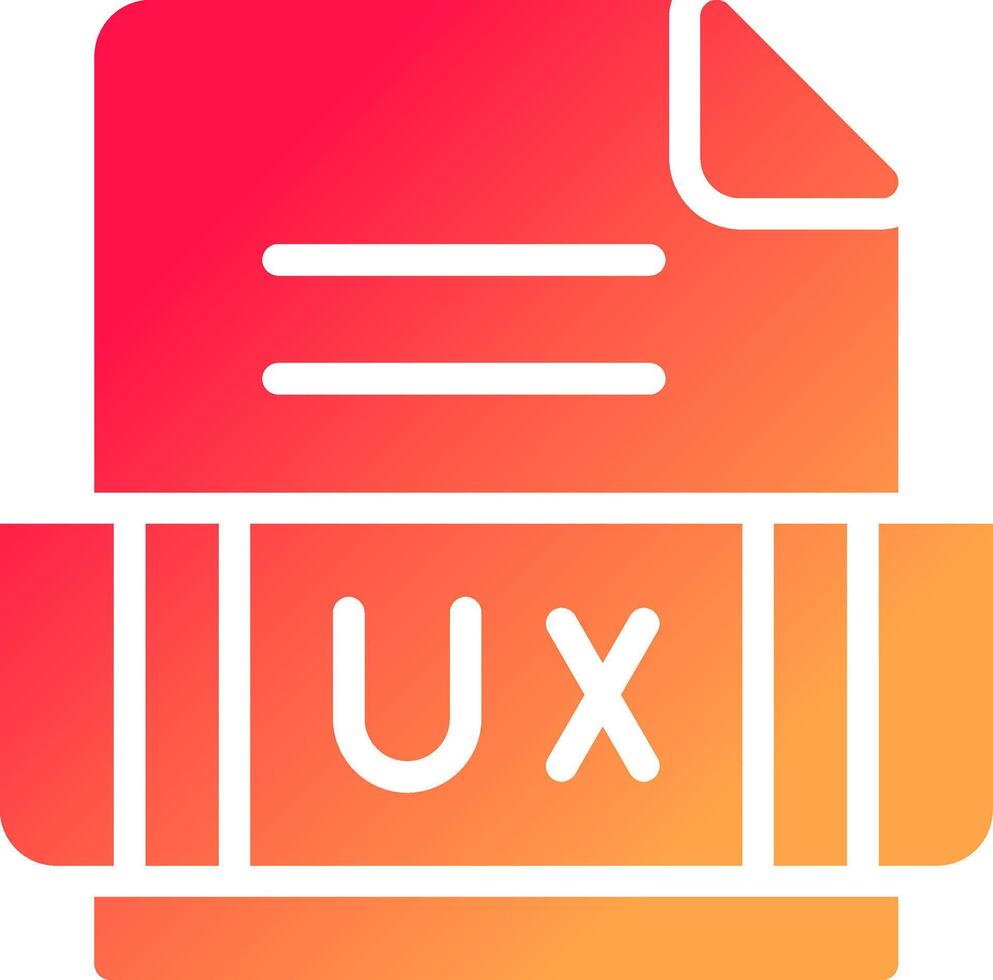 ux formato creativo icono diseño vector