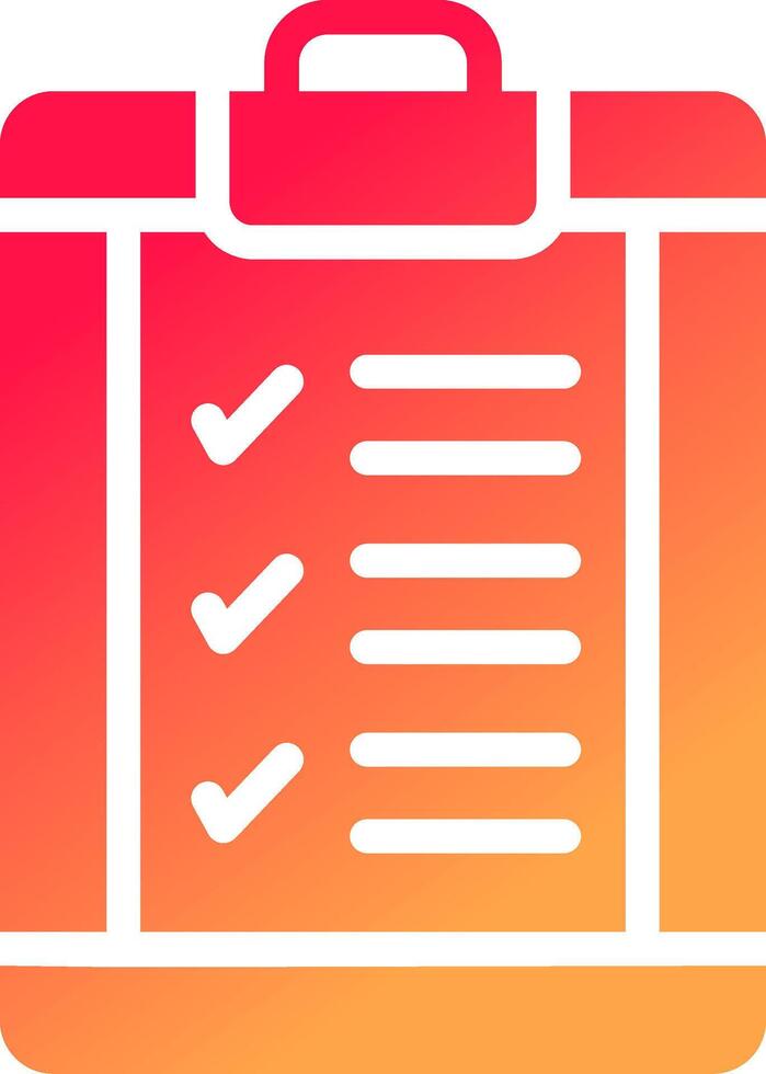 Clipboard Creative Icon Design vector
