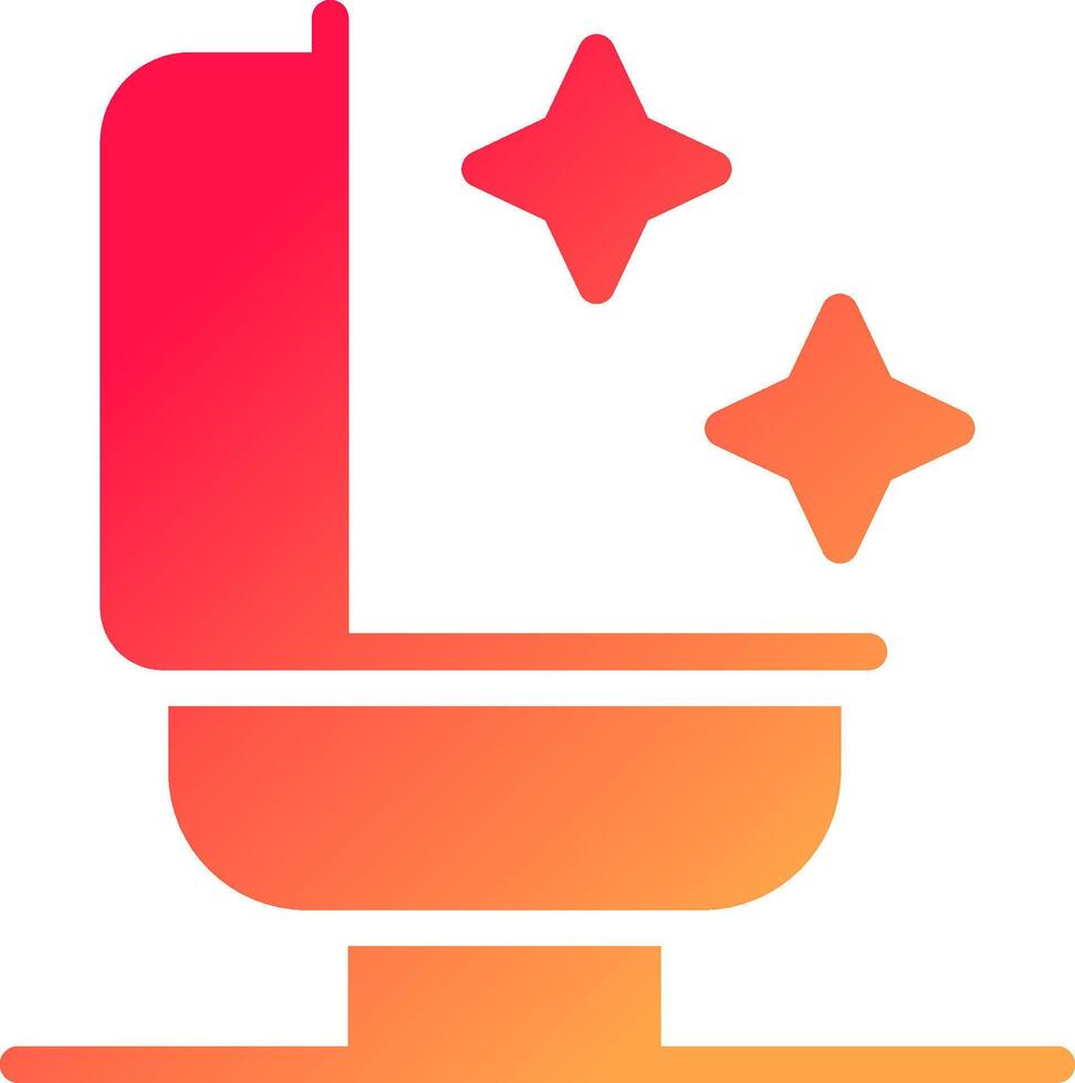 Bathroom Cleaning Creative Icon Design vector