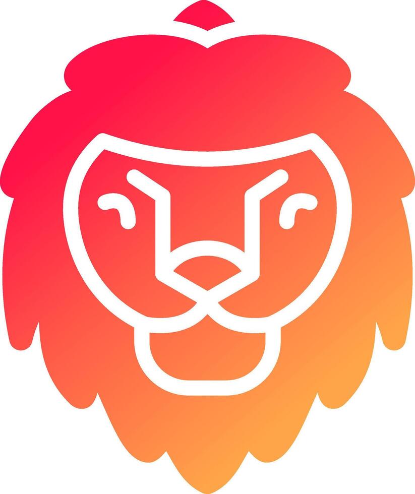 Lion Creative Icon Design vector