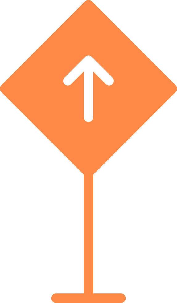 Road Sign Creative Icon Design vector