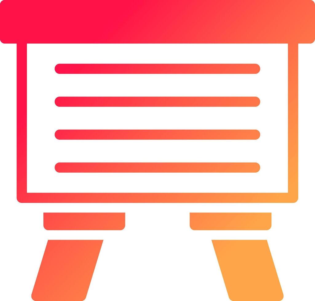 Presentation Creative Icon Design vector