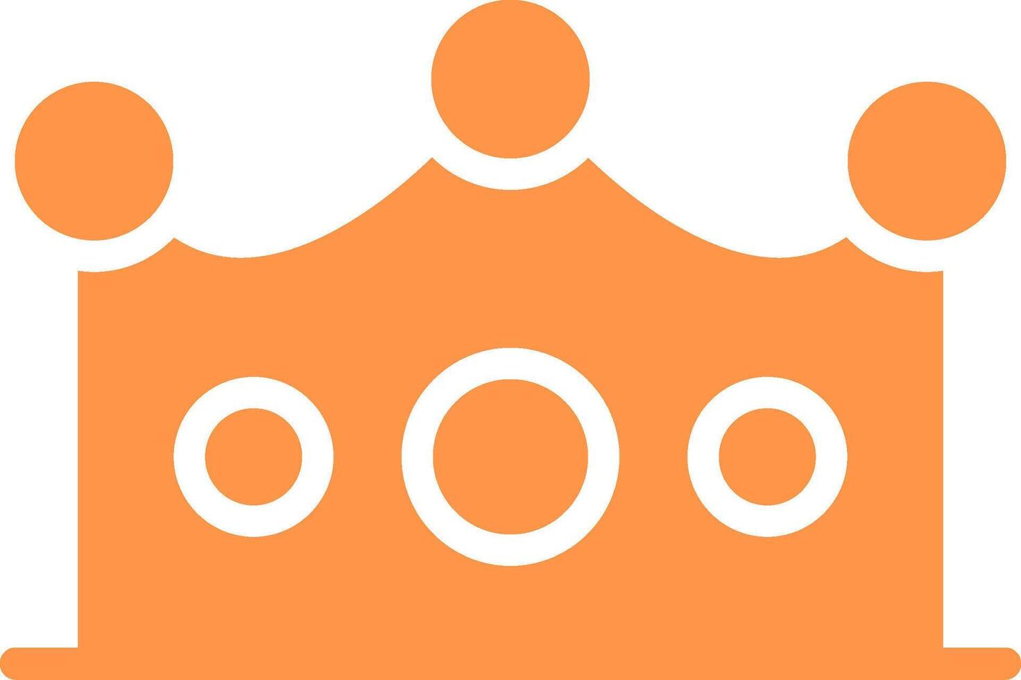 Crown Creative Icon Design vector
