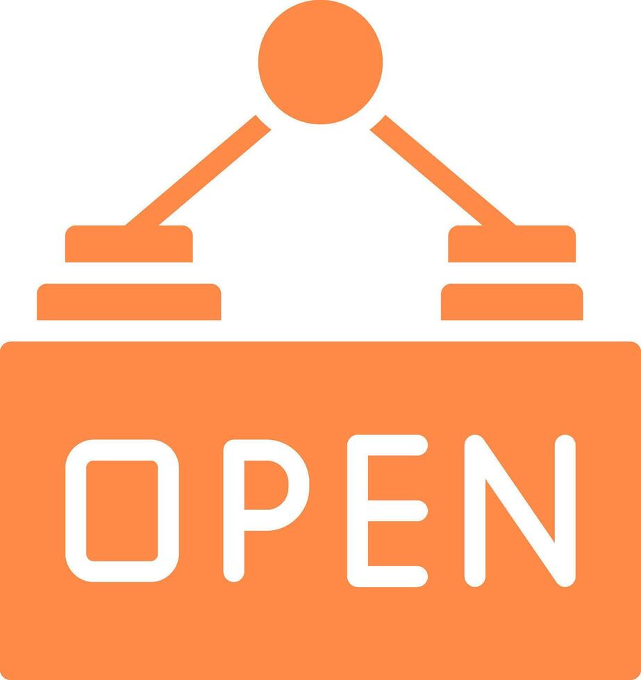 Open Creative Icon Design vector