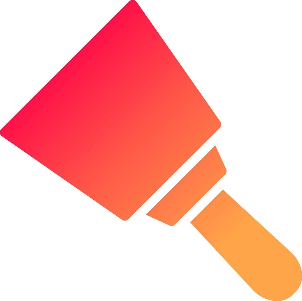 Paint Scraper Creative Icon Design vector