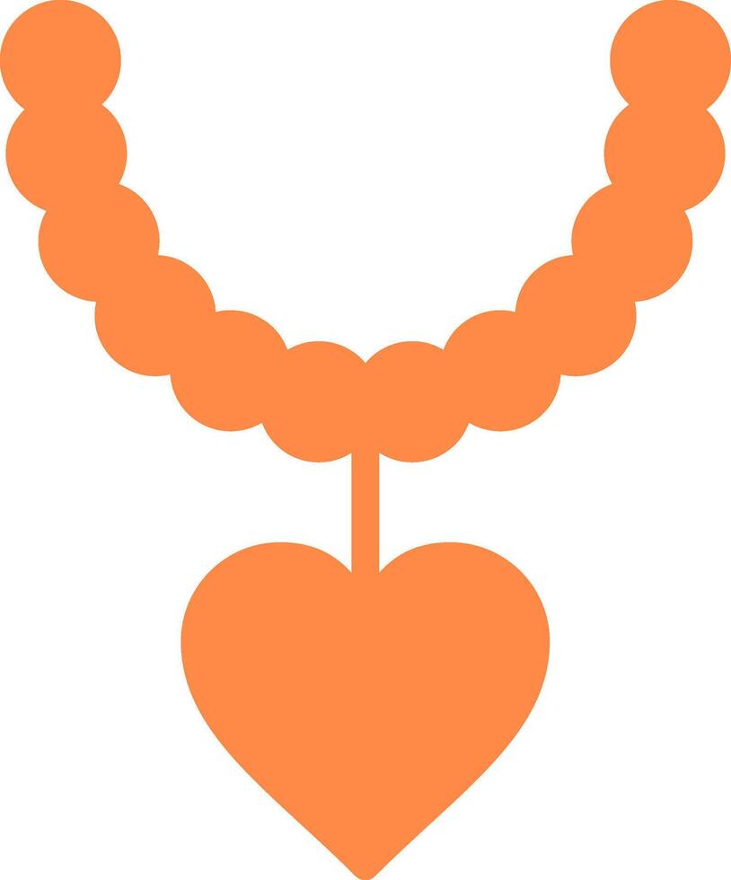 Pearl Necklace Creative Icon Design vector