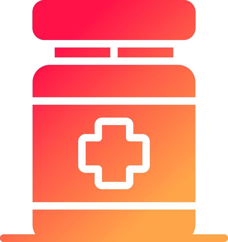 diseño de icono creativo de medicina vector