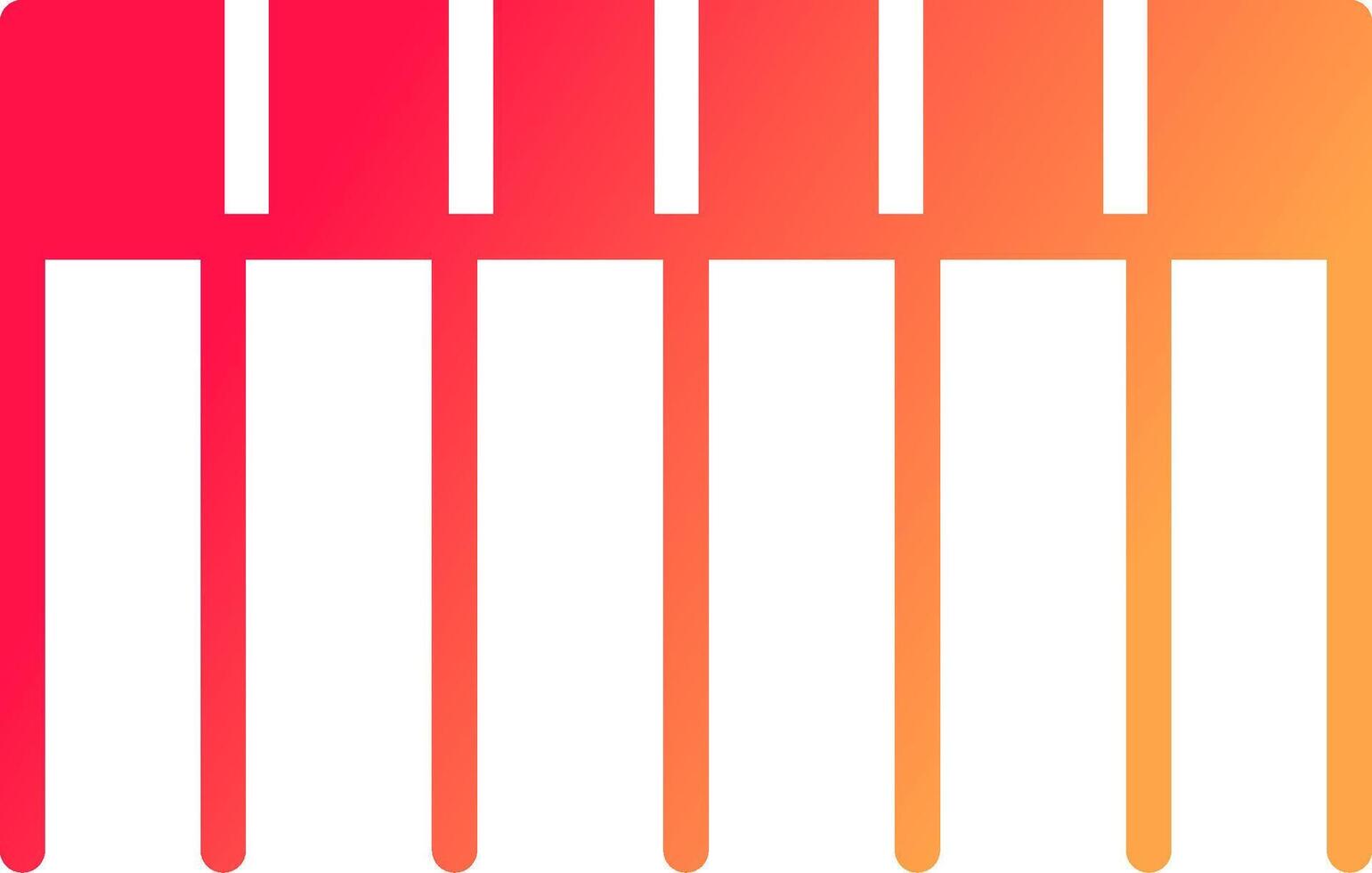 Comb Creative Icon Design vector