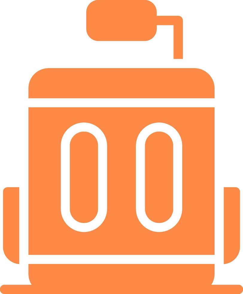 Travel Luggage Creative Icon Design vector