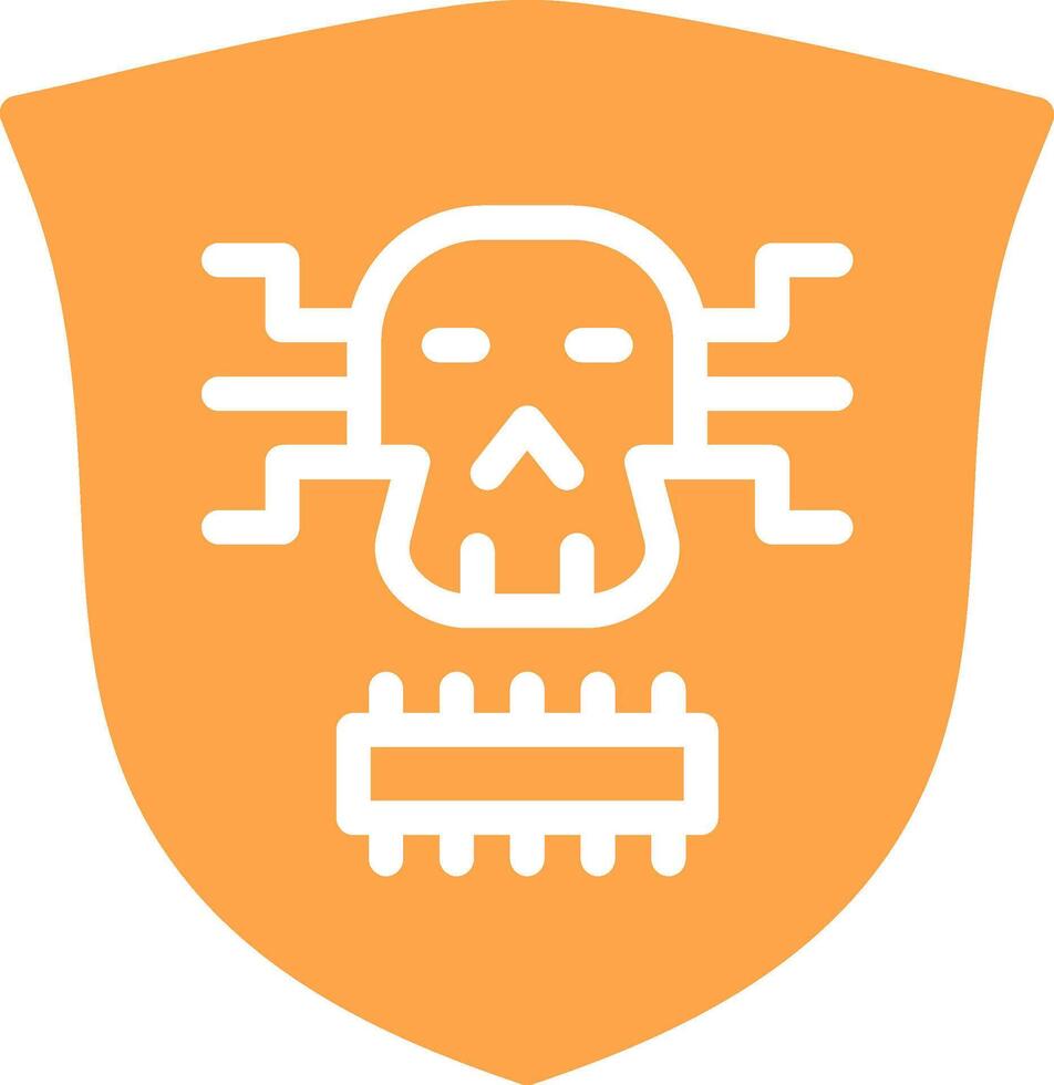 Malware Creative Icon Design vector