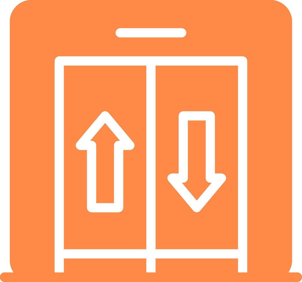 Elevator Creative Icon Design vector