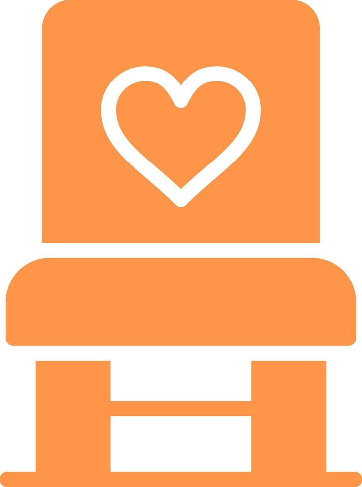 Chair Creative Icon Design vector