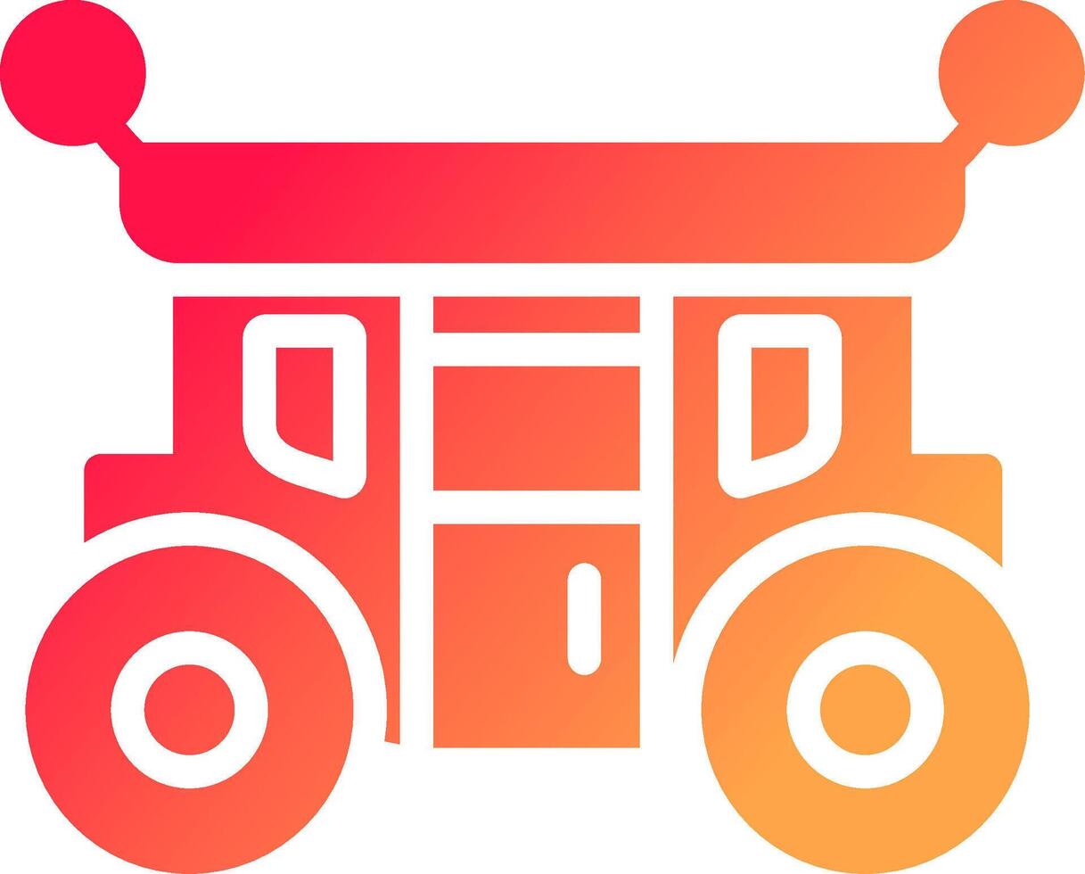 Carriage Creative Icon Design vector