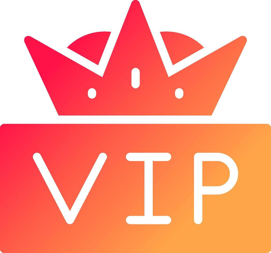 VIP Creative Icon Design vector