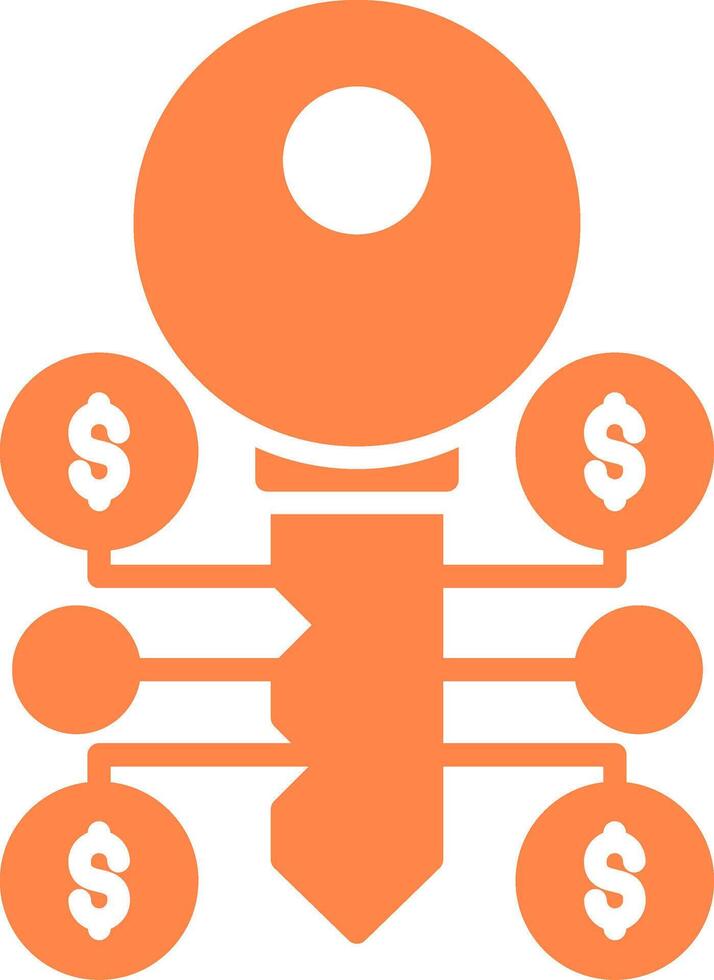 Glyph Gradient Design vector