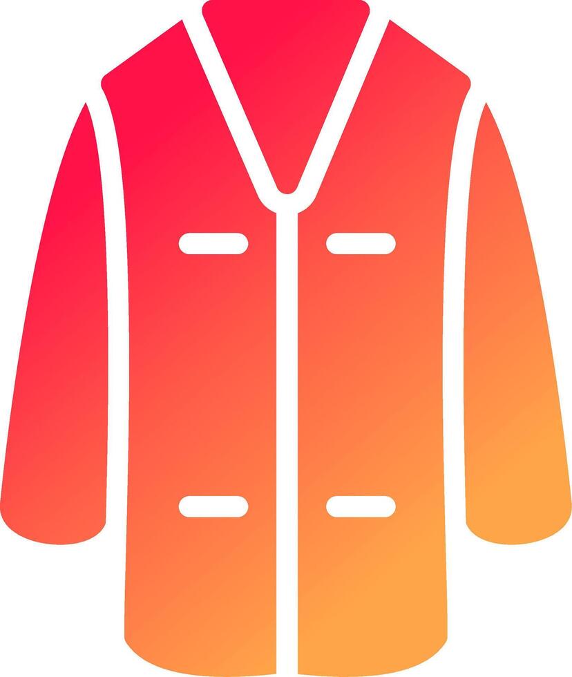 Lab Coat Creative Icon Design vector