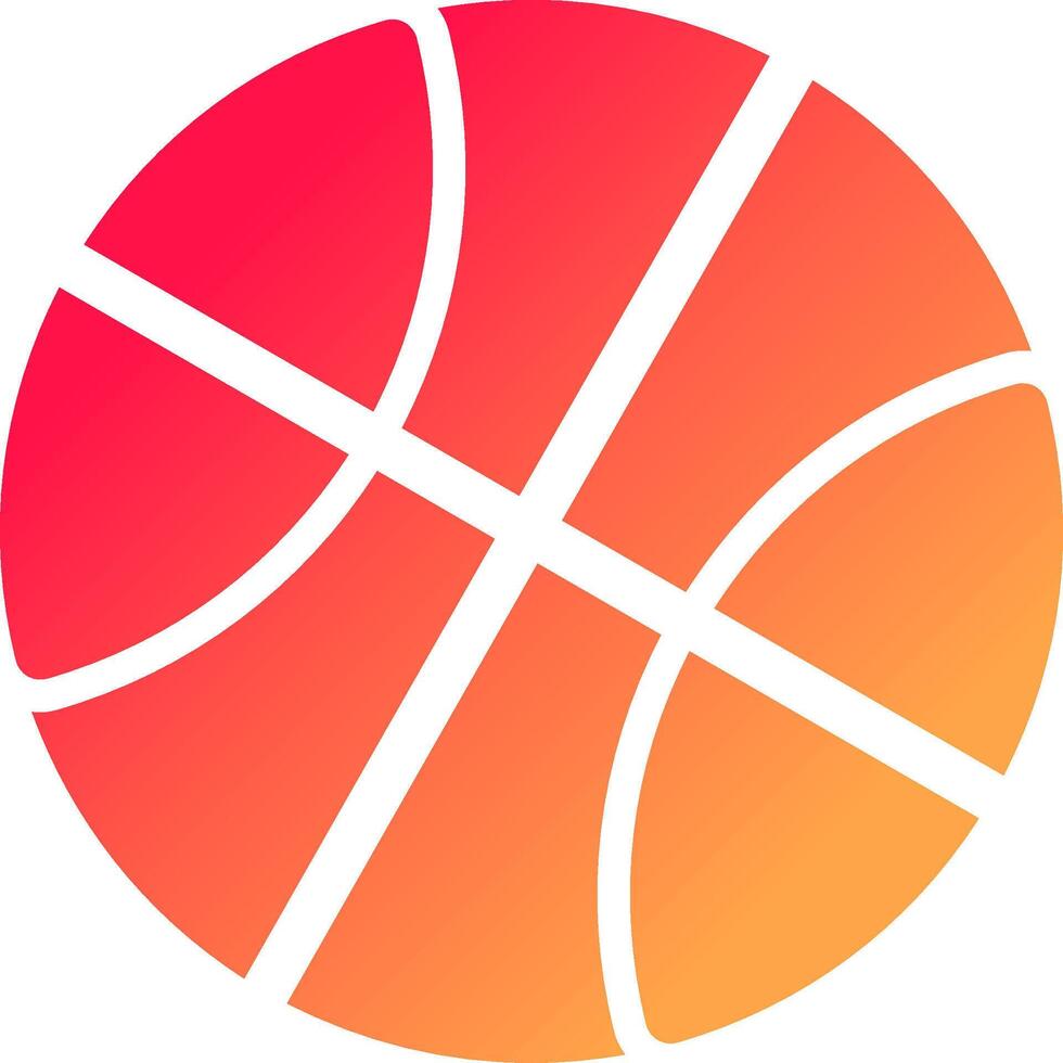 Basketball Creative Icon Design vector