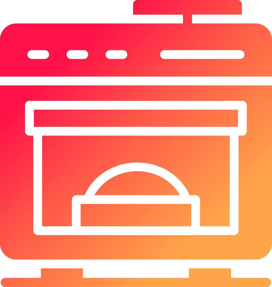 Oven Creative Icon Design vector