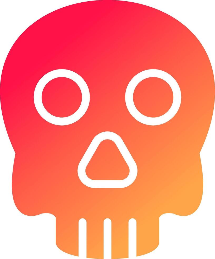 Skull Creative Icon Design vector
