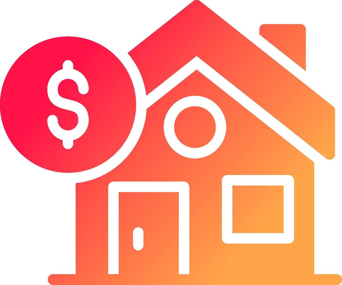 Mortgage Creative Icon Design vector