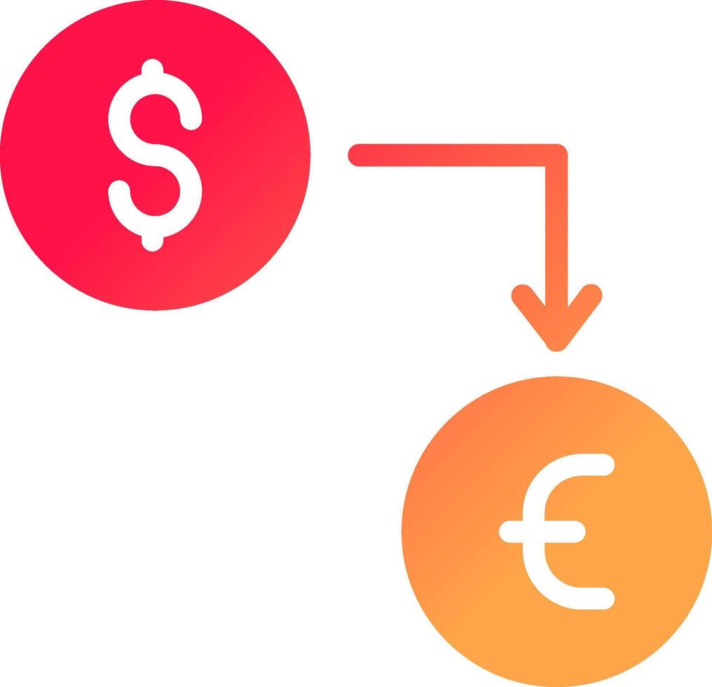 Currency Exchange Creative Icon Design vector