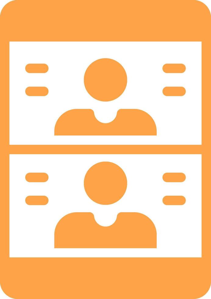 Videocall Creative Icon Design vector