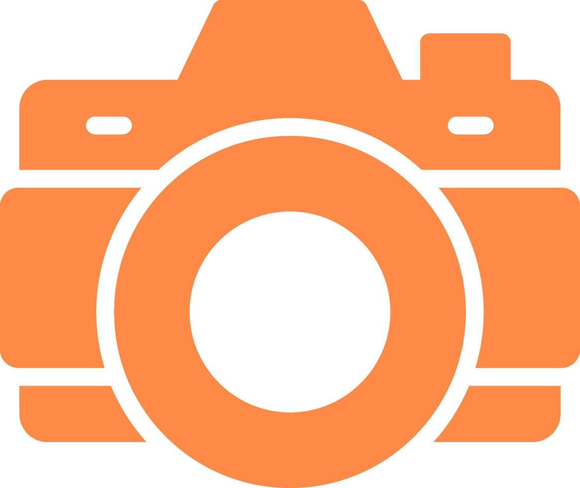 Camera Creative Icon Design vector