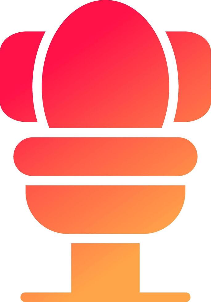 Toilet Creative Icon Design vector