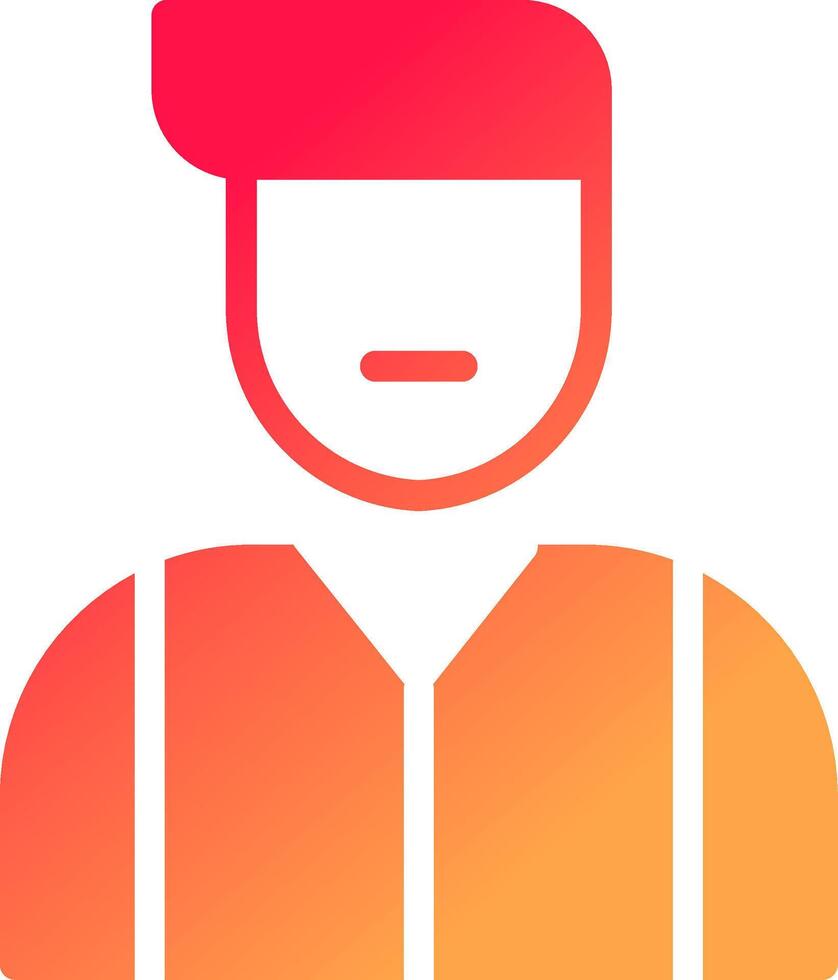 Waiter Creative Icon Design vector