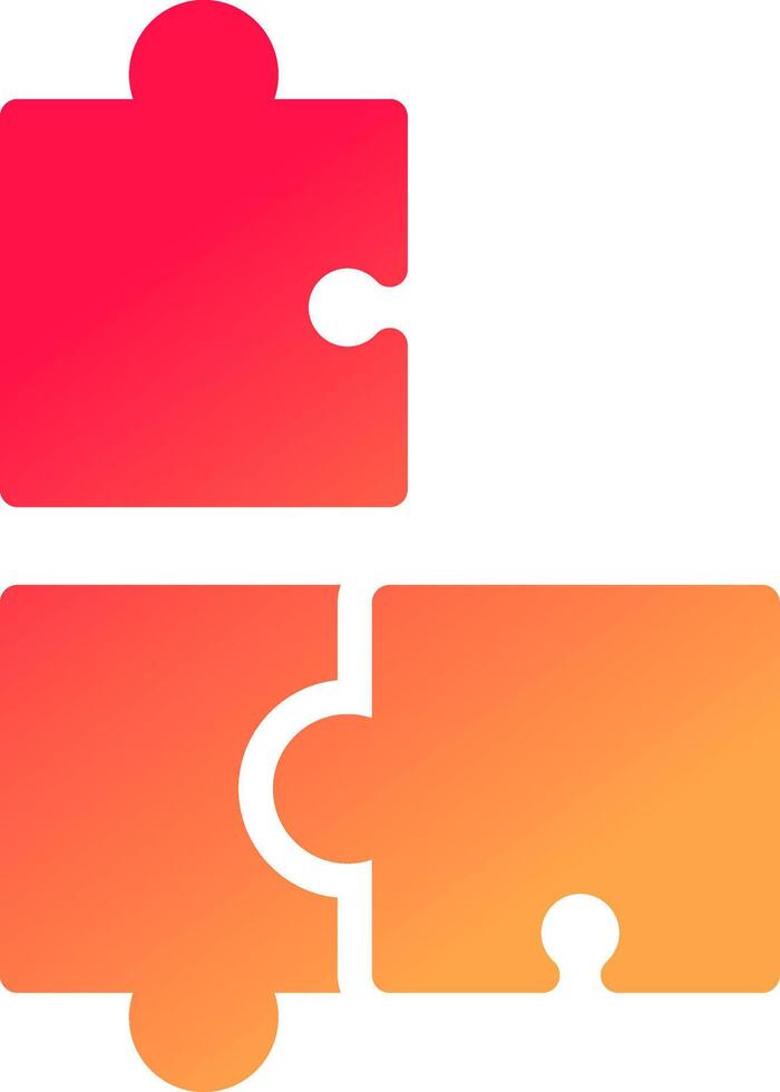 Puzzle Creative Icon Design vector