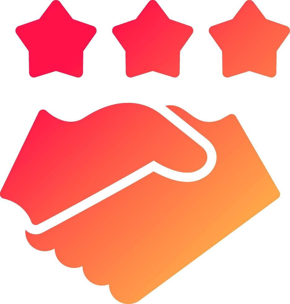 Game Handshake Creative Icon Design vector