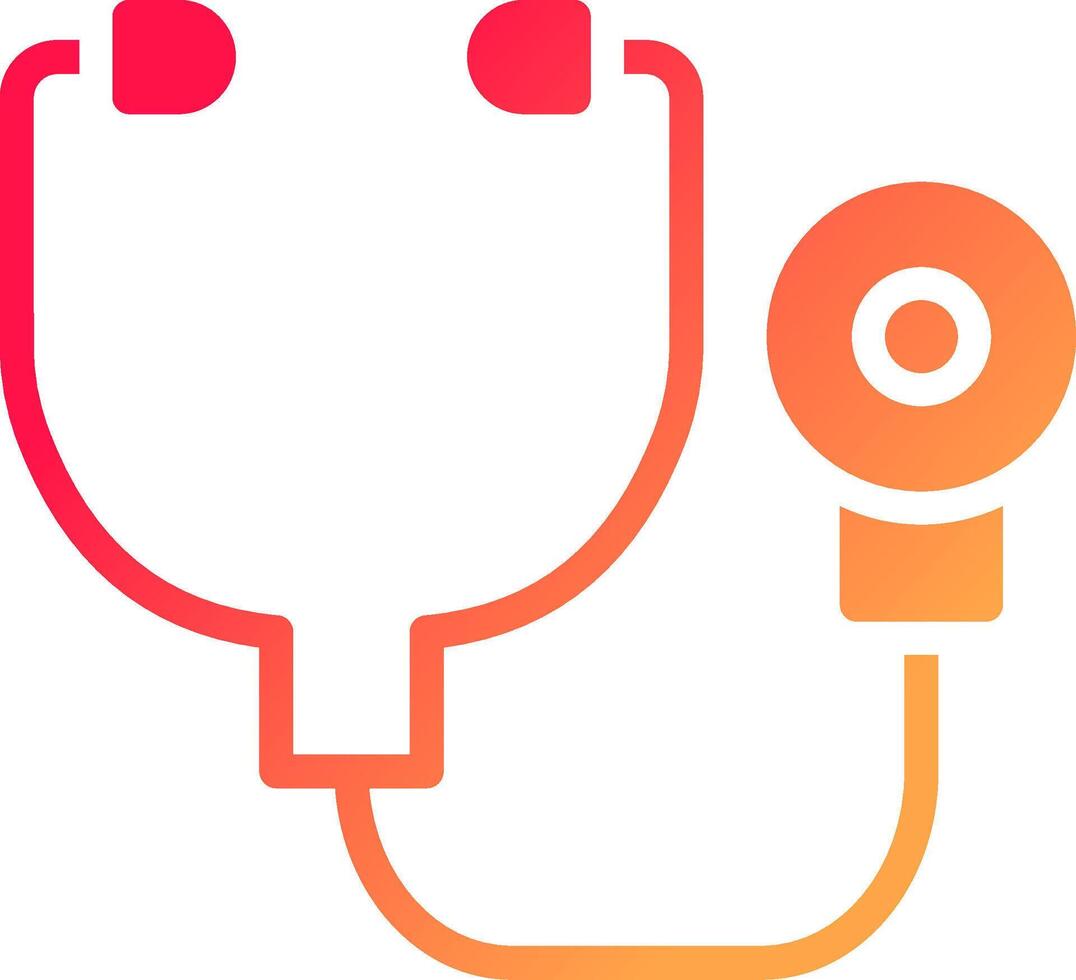 Stethoscope Creative Icon Design vector