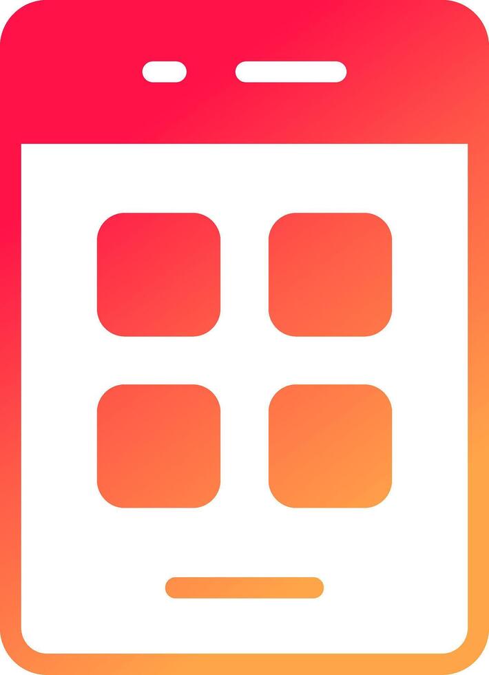 Grid Creative Icon Design vector