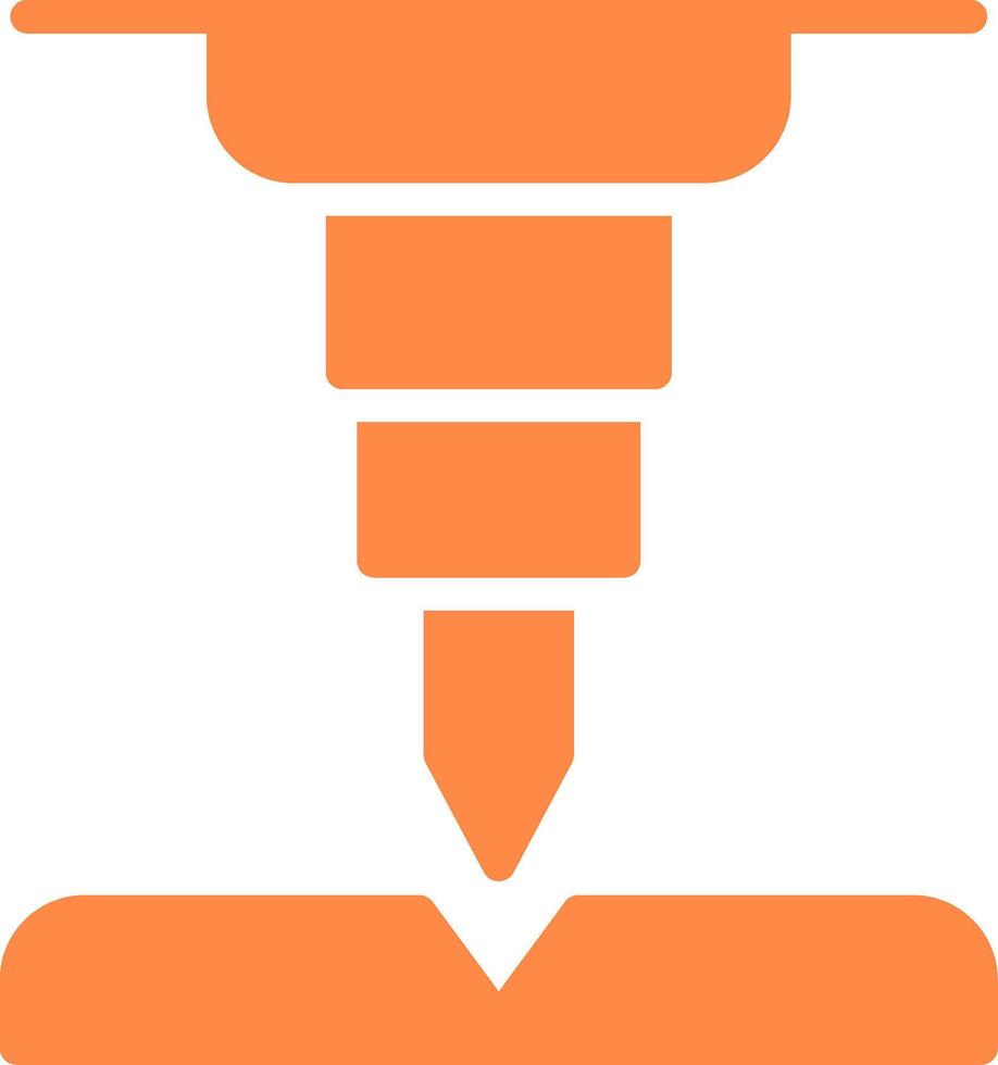 Glyph Gradient Design vector