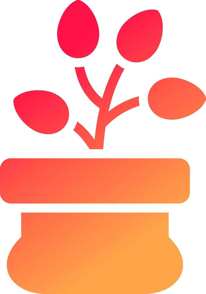 Fertilizer Creative Icon Design vector