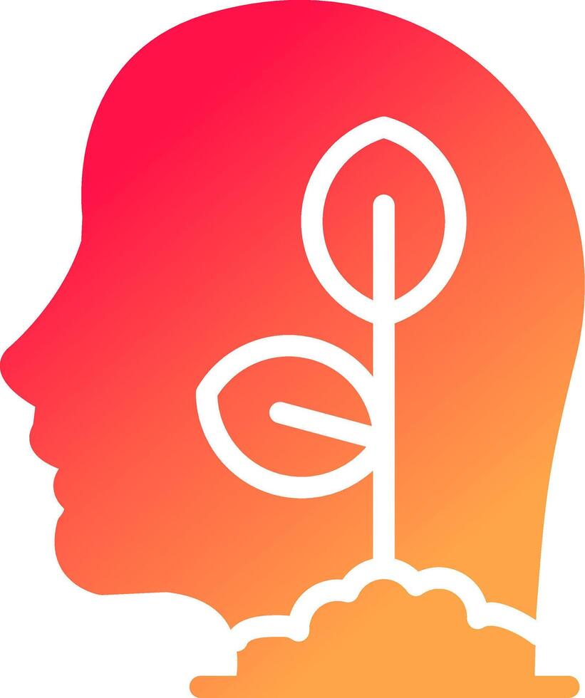 Ecologist Creative Icon Design vector
