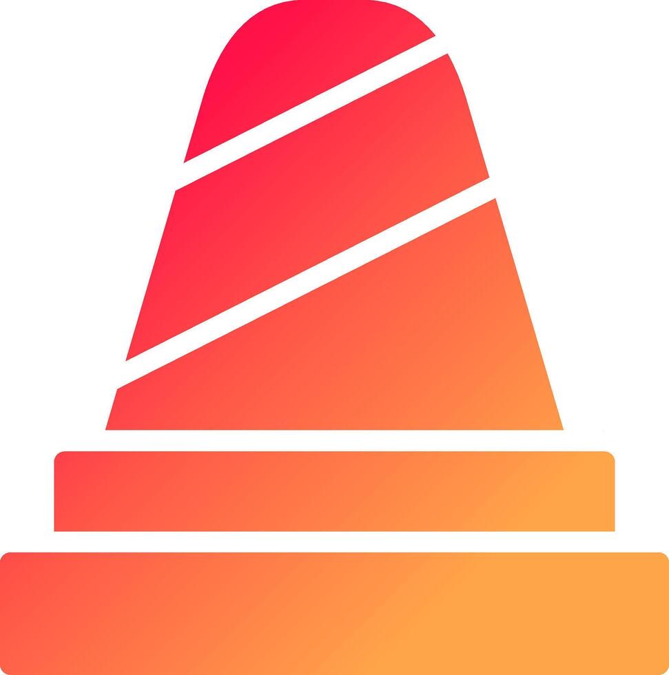 Cone Creative Icon Design vector