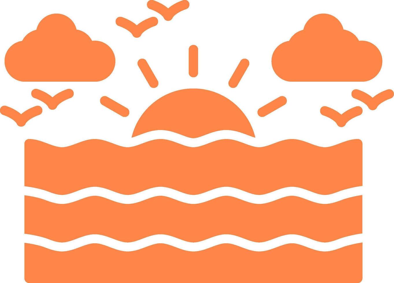 Glyph Gradient Design vector