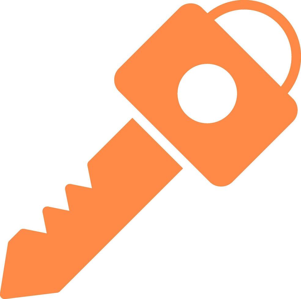 Room Key Creative Icon Design vector
