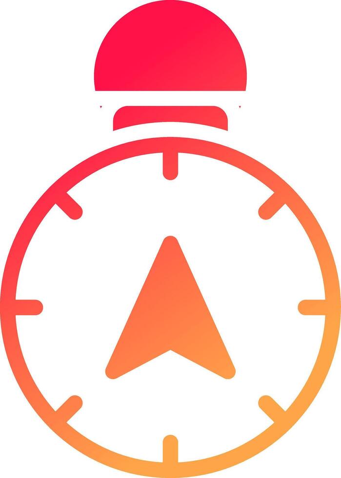 Compass Creative Icon Design vector