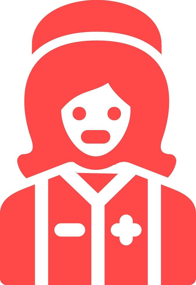 Nurse Creative Icon Design vector