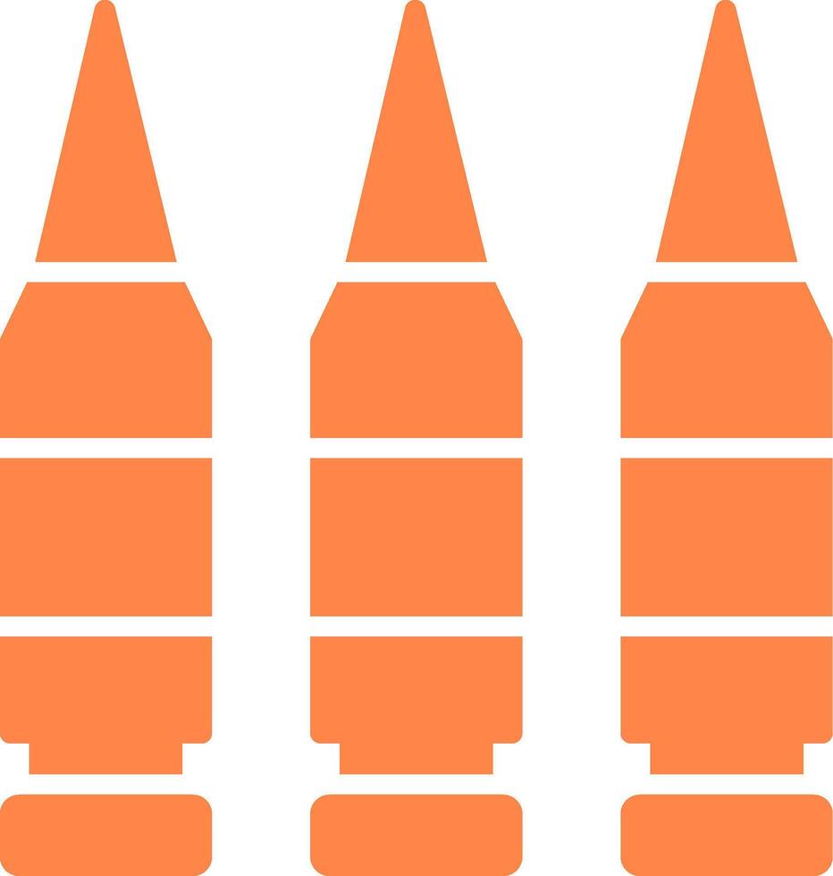 Bullets Creative Icon Design vector