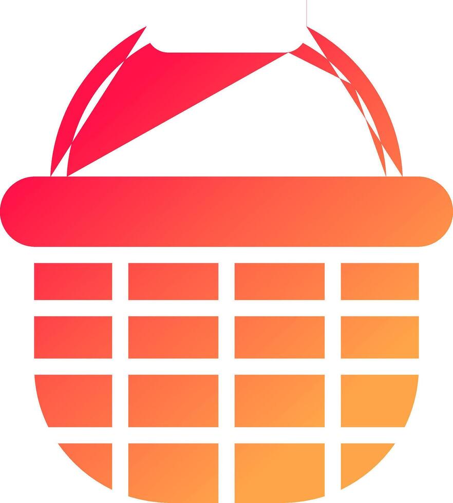 Basket Creative Icon Design vector