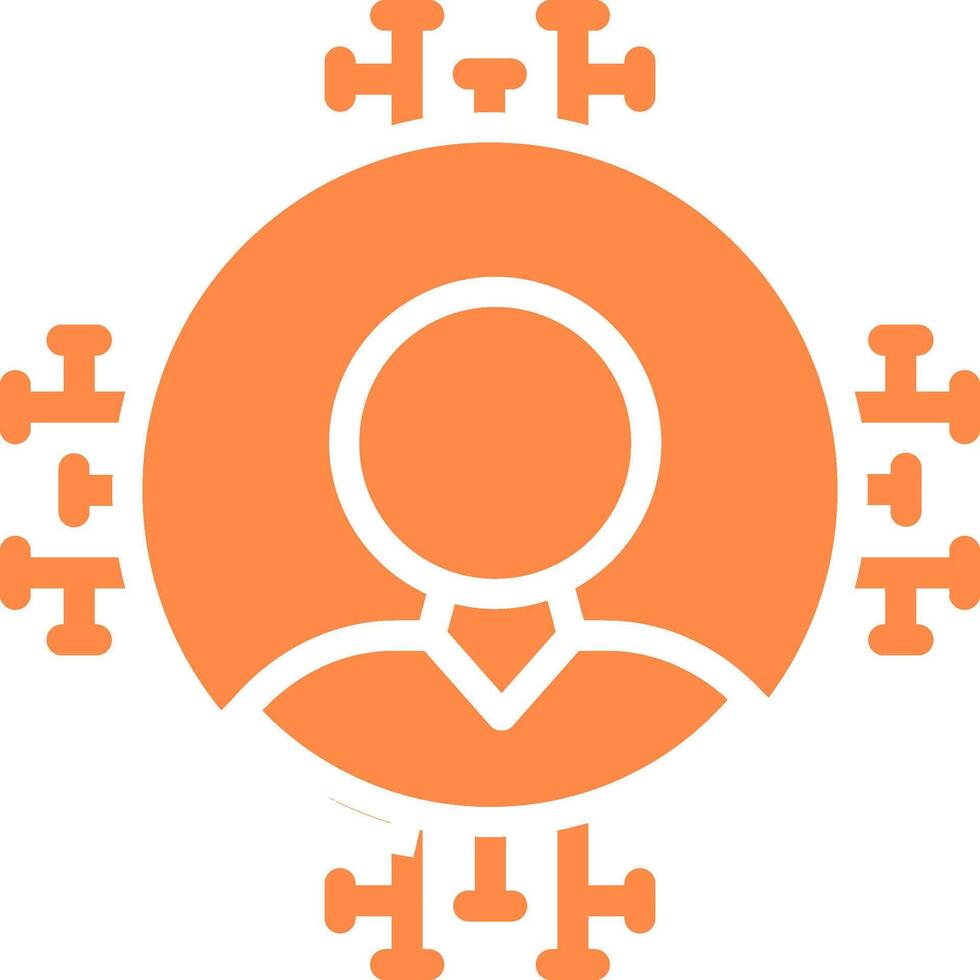 Glyph Gradient Design vector
