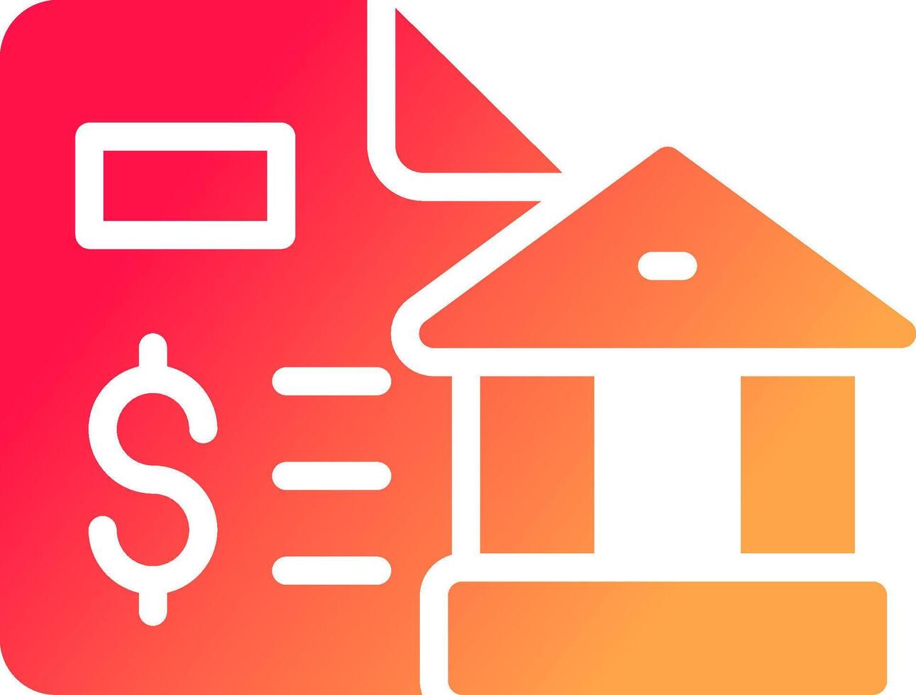 Bank Statement Creative Icon Design vector