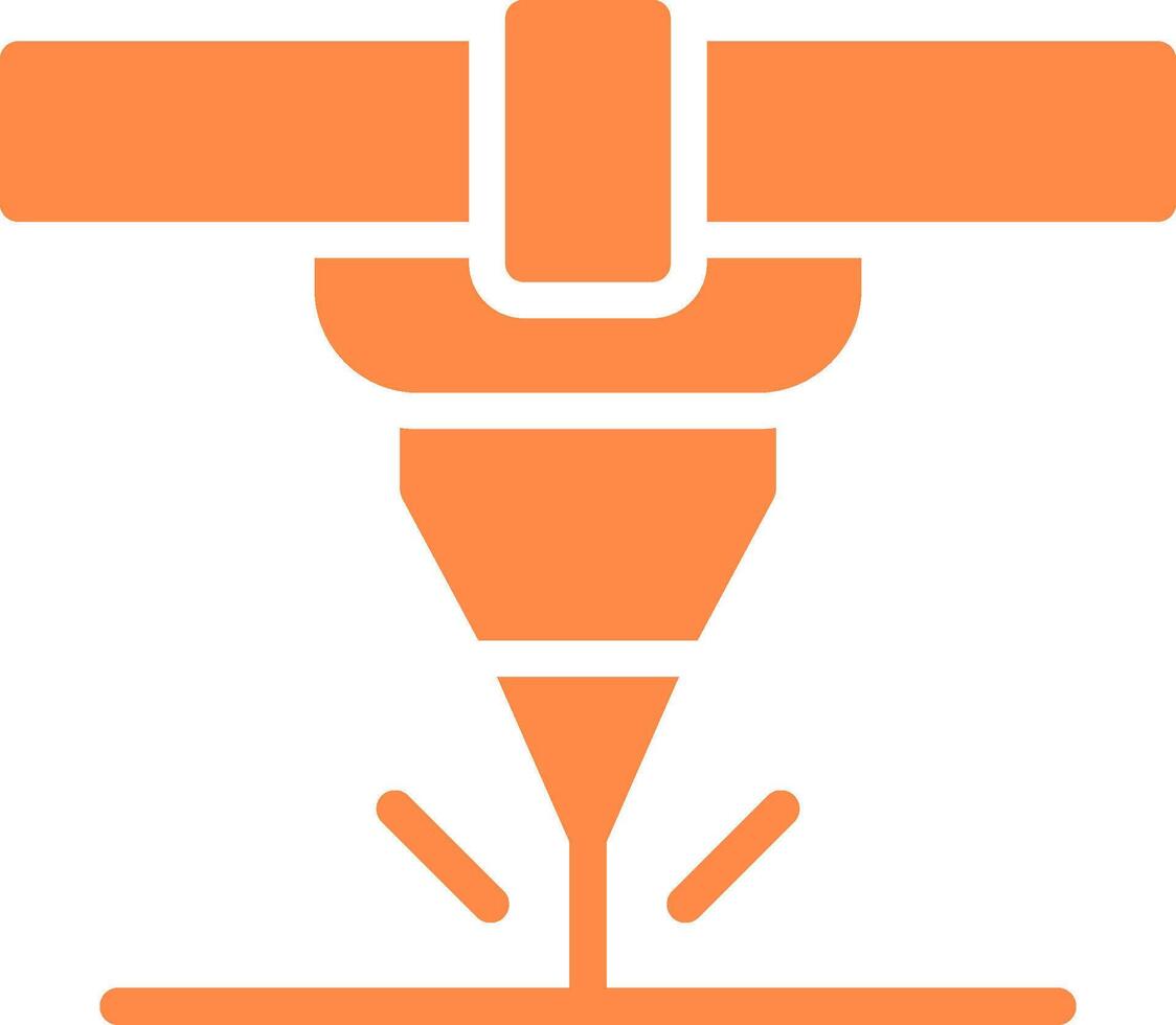 Laser Creative Icon Design vector