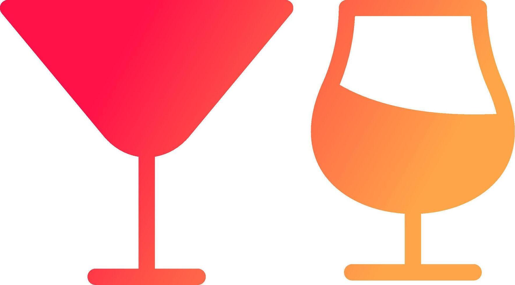Glass Creative Icon Design vector