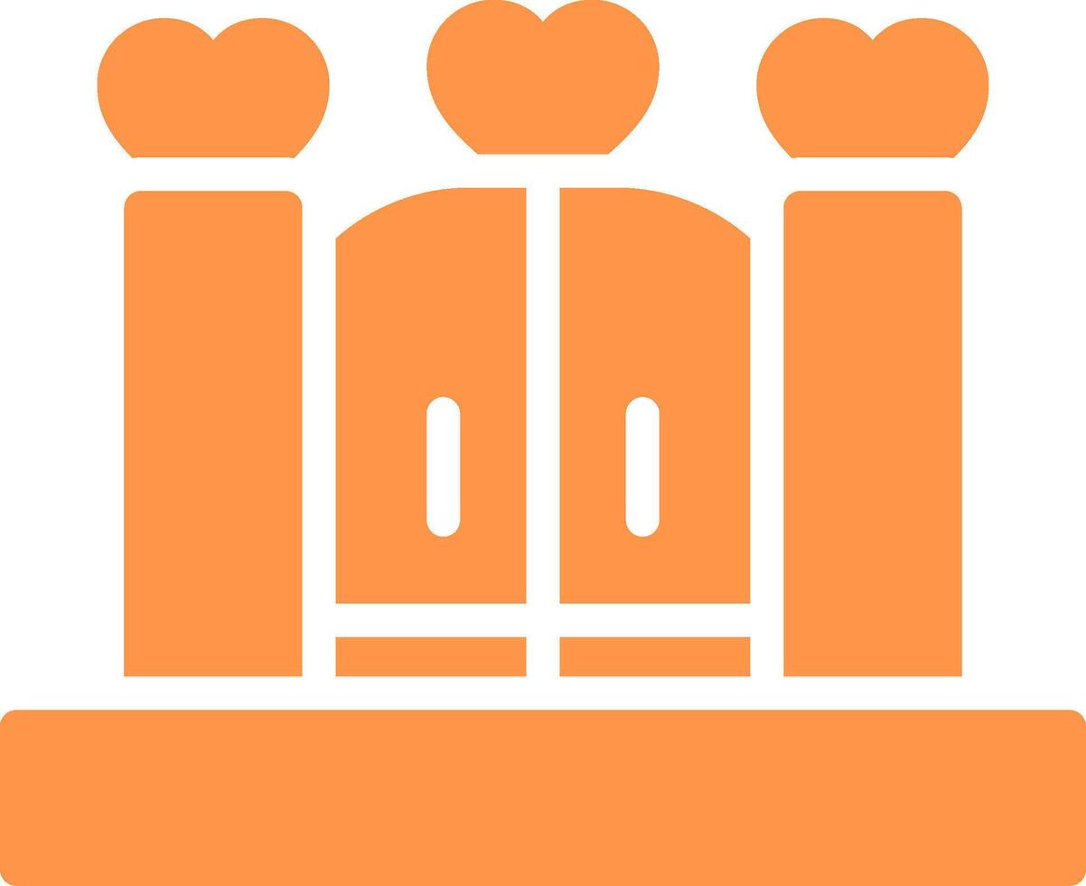 Door Creative Icon Design vector