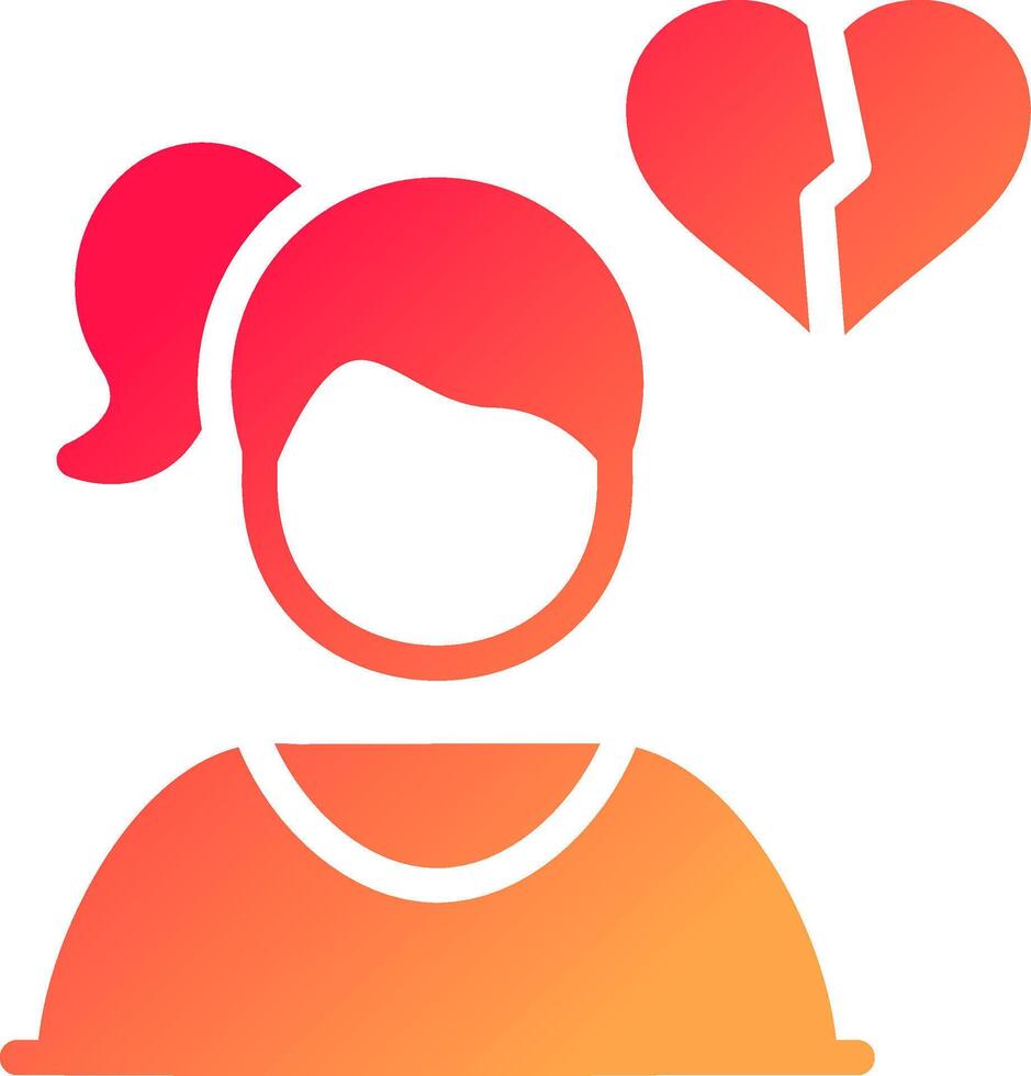 Alone Creative Icon Design vector